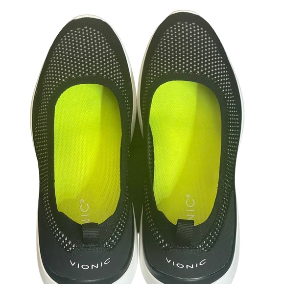 Vionic kallie slip on black sandals size 9 - Picture 5 of 14